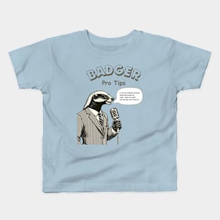 Badger Pro Tips #1 Kids T-Shirt